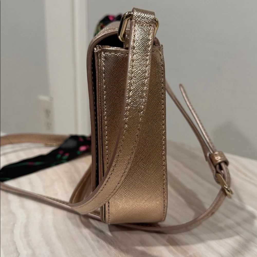 Kate Spade Laurel Way Rose Gold Crossbody
